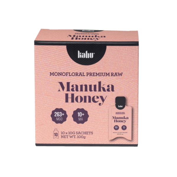 (個包装 10g x10個) – マヌカハニーの小分け1回分サシェ MGO 263+ (MA10+)